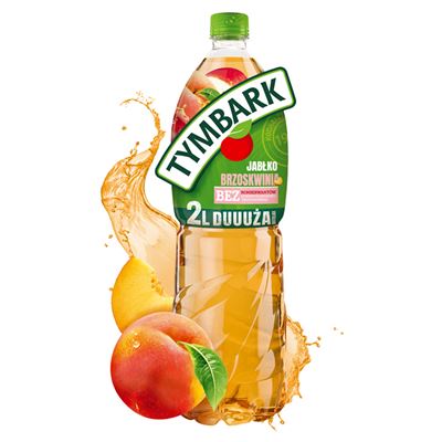 TYMBARK Napój jabłko brzoskwinia 6 x 2 l [kaucja]