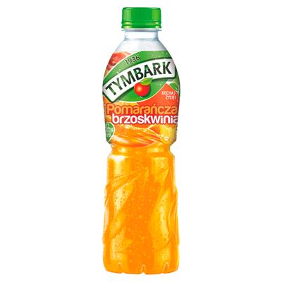 TYMBARK Napój pomarańcza brzoskwinia 12 x 500 ml [kaucja]