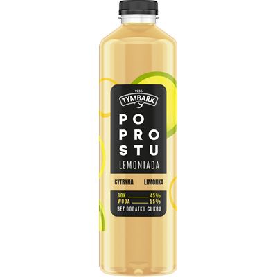 TYMBARK Po prostu Lemoniada cytryna limonka 6 x 1,25 l PET [kaucja]