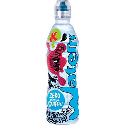 KUBUŚ WATERRR Malina Napój niegazowany 12 x 500 ml [kaucja]