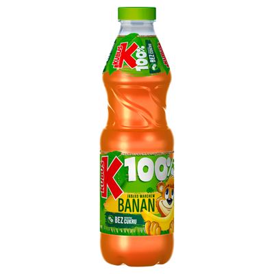 KUBUŚ Sok 100% jabłko marchew banan 6 x 850 ml [kaucja]