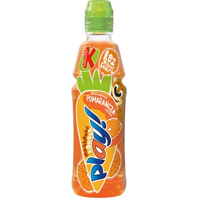 KUBUŚ PLAY! Napój Marchewka pomarańcza jabłko limetka 12 x 400 ml [kaucja]