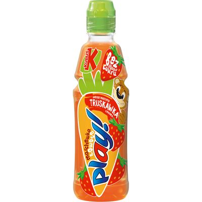 KUBUŚ PLAY! Napój Marchewka truskawka jabłko limetka 12 x 400 ml [kaucja]