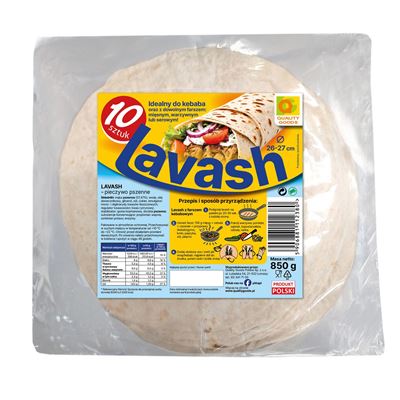 QUALITY GOODS Lavash 10 x 85 g