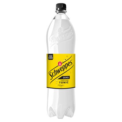 Schweppes Napój Gazowany Indian Tonic Zero 6 x 1,35 l [kaucja]