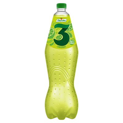 ZBYSZKO 3 Limonki Napój gazowany 6 x 1,82 l [kaucja]