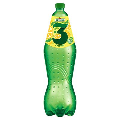 ZBYSZKO 3 Cytryny Napój gazowany 6 x 1,75 l [kaucja]