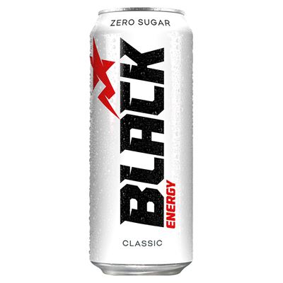 BLACK Napój energetyczny Classic Zero 12 x 500 ml puszka [kaucja]
