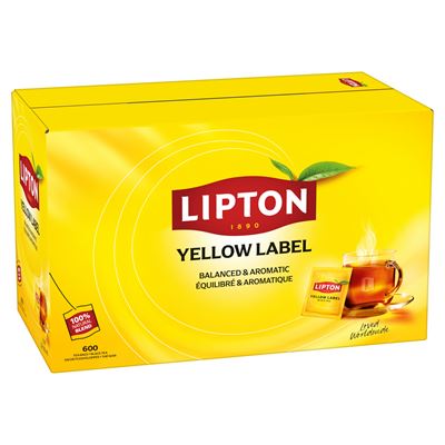 Lipton Yellow Label Herbata czarna 600 kopert 1,08 kg
