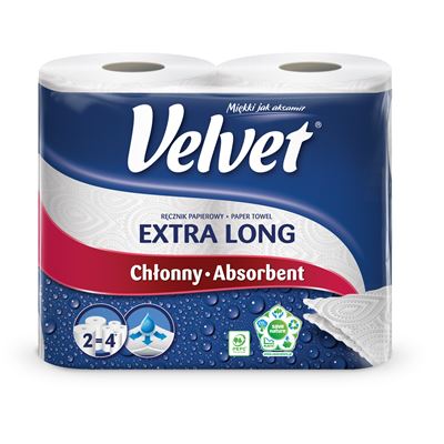 Velvet Extra Long Ręcznik papierowy 2 rolki