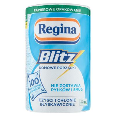 Regina Blitz Ręcznik papierowy 100 listków 3 warstwowy 1 rolka