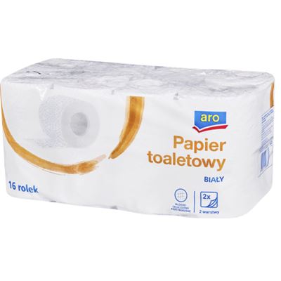 aro Papier toaletowy 2 - warstwowy 16 rolek