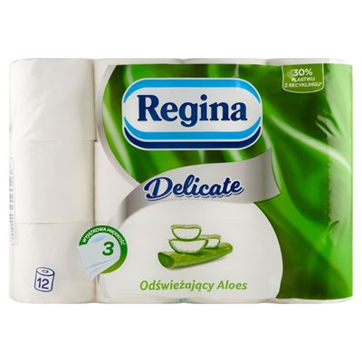 Regina Aloes Delicate Papier toaletowy 12 rolek
