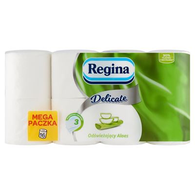 Regina Aloe Vera Papier toaletowy 16 rolek