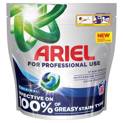 ARIEL Professional Kapsułki do prania All in One Regular 80 sztuk