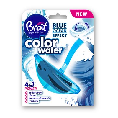 Brait Kostka toaletowa 4w1 Power Blue Ocean 40 g