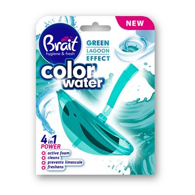 Brait Kostka toaletowa 4w1 Power Green Lagoon 40 g