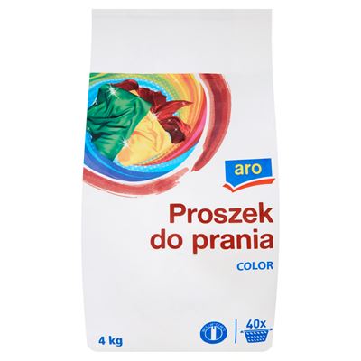 aro Proszek do prania kolorowych tkanin 4 kg (40 prań)