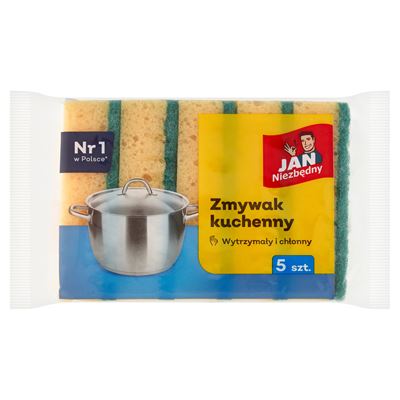JAN Niezbędny Zmywak kuchenny 5 sztuk