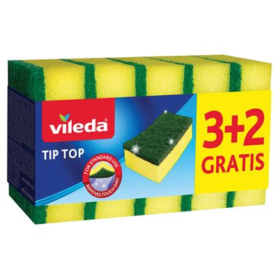 vileda Tip Top Zmywak do naczyń 5 sztuk