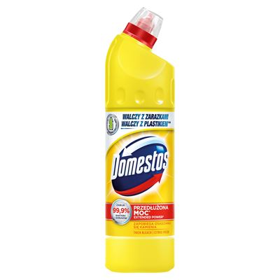 Domestos Przedłużona Moc Citrus Fresh Płyn czyszcząco-dezynfekujący 808 g