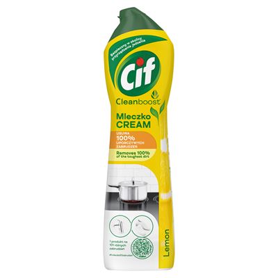 Cif Cream Lemon Mleczko z mikrokryształkami 540 g