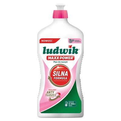 ludwik Maxx Power Płyn do naczyń granat i werbena 725 ml