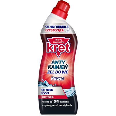 KRET Anty Kamień Power Żel do WC 750 g