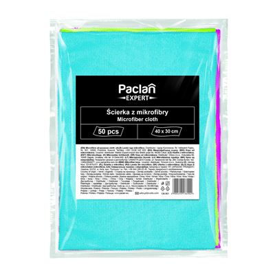 Paclan Expert Ścierka z mikrofibry 40 x 30 cm 50 sztuk