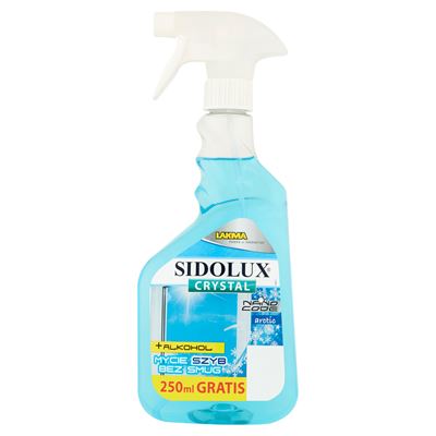 SIDOLUX Płyn do mycia szyb arctic 750 ml