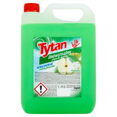 TYTAN Uniwersalny płyn do mycia koncentrat zielone jabłuszko 5 kg