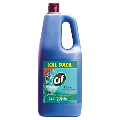 Cif PROF Cream with Bleach Prof XXL Preparat czyszcząco-wybielający w postaci mleczka 2 l