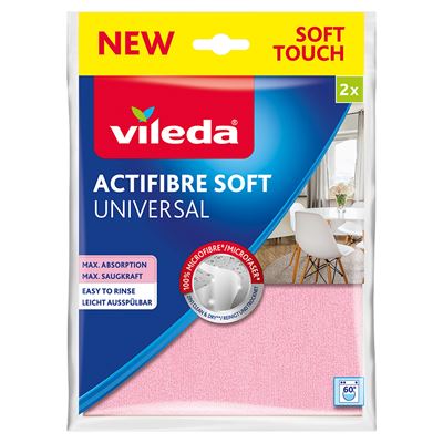 vileda Actifibre Soft Ściereczka uniwersalna 2 sztuki