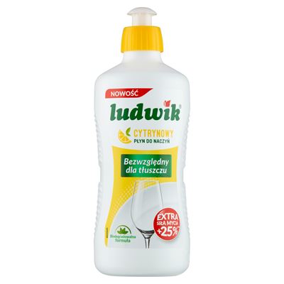 ludwik Płyn do naczyń cytrynowy 450 g