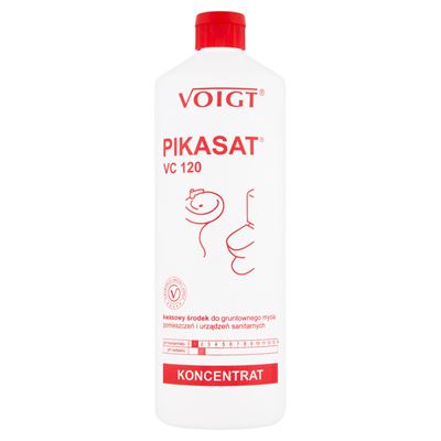 VOIGT Pikasat VC 120 Kwasowy środek do gruntownego mycia pomieszczeń i urządzeń sanitarnych 1 l