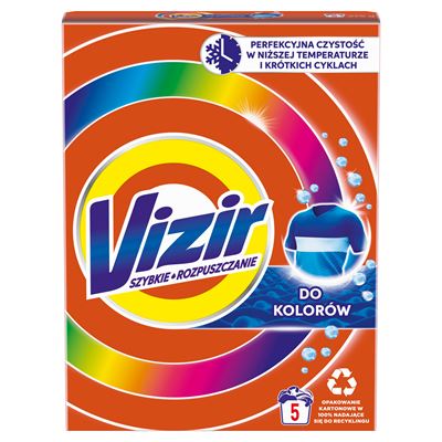 VIZIR Proszek do prania Color 275 g, 5 prań