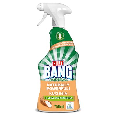 CILLIT BANG Naturally Powerful Spray do czyszczenia kuchni 750 ml