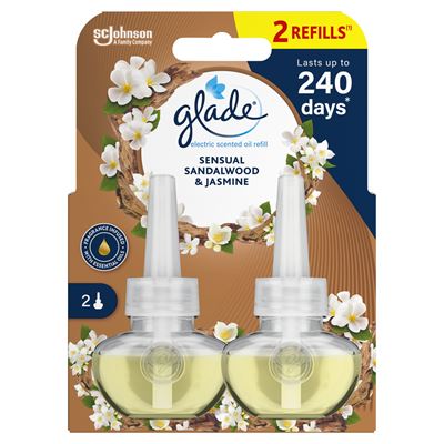 glade by brise Electric Podwójny zapas Drzewo sandalowe z bali i jaśmin 40 ml
