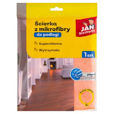 JAN Niezbędny Ścierka z mikrofibry do podłogi 1 sztuka