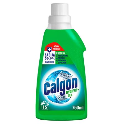 Calgon Hygiene+ Plus Żel odkamieniacz do pralki 750 ml