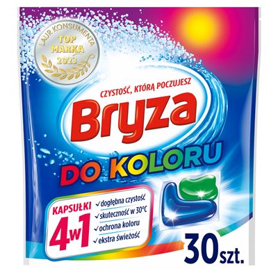 Bryza 4w1 Color Kapsułki do prania 30 sztuk