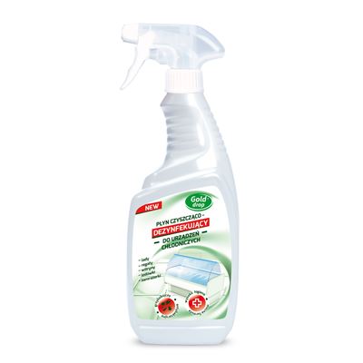 Gold drop Płyn czyszcząco-dezynfekujący do urządzeń chłodzących 750 ml