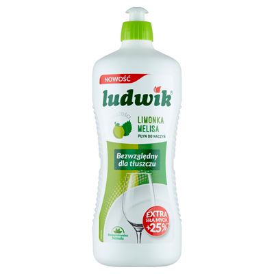 ludwik Płyn do naczyń limonka z melisą 900 g