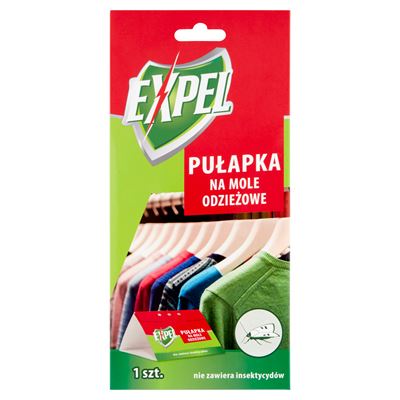 EXPEL Pułapka monitorująca na mole odzieżowe