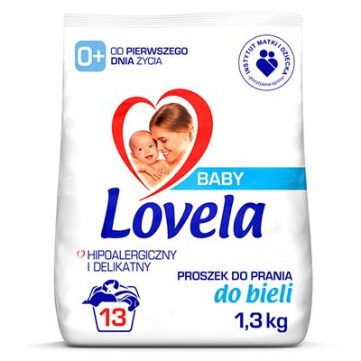 Lovela Proszek do prania białe 1,3 kg