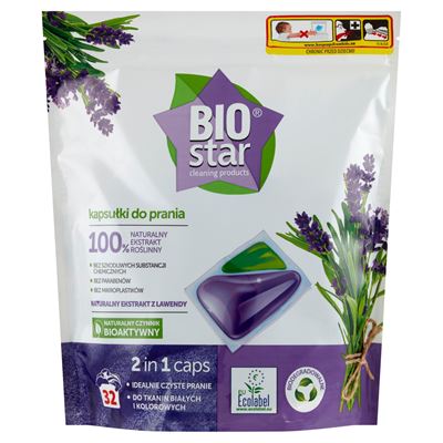 BIOstar Uniwersal Kapsułki do prania 32 sztuki