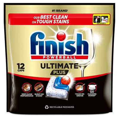 finish Kapsułki do zmywarki Ultimate Plus Fresh 12 sztuk