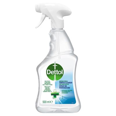 Dettol Spray do powierzchni antybakteryjny 499 g