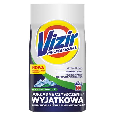 VIZIR Professional Proszek do prania Alpine Fresh 100 prań 5,5 kg