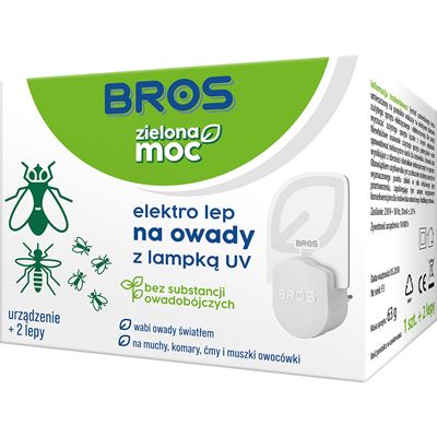 Bros Elektryczny lep na owady z lampą UV